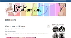 Desktop Screenshot of bimboboutique.com